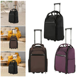 Maxbell Rolling Duffel Bag Rolling Travel Bags for Outdoor Women Men Travel Friendly Black