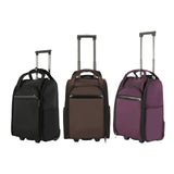 Maxbell Rolling Duffel Bag Rolling Travel Bags for Outdoor Women Men Travel Friendly Black