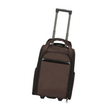 Maxbell Rolling Duffel Bag Rolling Travel Bags for Outdoor Women Men Travel Friendly Brown