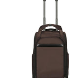 Maxbell Rolling Duffel Bag Rolling Travel Bags for Outdoor Women Men Travel Friendly Brown