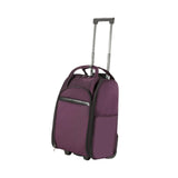 Maxbell Rolling Duffel Bag Rolling Travel Bags for Outdoor Women Men Travel Friendly Purple