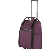 Maxbell Rolling Duffel Bag Rolling Travel Bags for Outdoor Women Men Travel Friendly Purple