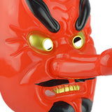 Maxbell Japanese Tengu Mask Novelty Costume Props for Halloween Dressing up Festival