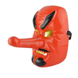 Maxbell Japanese Tengu Mask Novelty Costume Props for Halloween Dressing up Festival