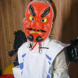 Maxbell Japanese Tengu Mask Novelty Costume Props for Halloween Dressing up Festival