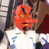 Maxbell Japanese Tengu Mask Novelty Costume Props for Halloween Dressing up Festival