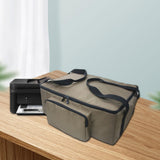Maxbell Printer Case Dustproof Cover with Storage Pocket Accessories for Women Khaki