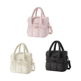 Maxbell Lunch Box Versatile Portable Cooler Handbag for Boys Girls Camping Traveling Pink