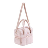 Maxbell Lunch Box Versatile Portable Cooler Handbag for Boys Girls Camping Traveling Pink