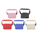 Maxbell Running Phone Pouch Crossbody Bag 19.5x14cm for Running Workout Nylon Fabric Pink