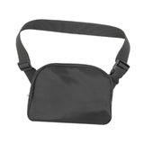 Maxbell Running Phone Pouch Crossbody Bag 19.5x14cm for Running Workout Nylon Fabric Black