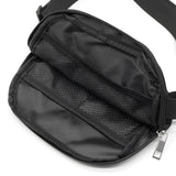Maxbell Running Phone Pouch Crossbody Bag 19.5x14cm for Running Workout Nylon Fabric Black