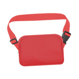 Maxbell Running Phone Pouch Crossbody Bag 19.5x14cm for Running Workout Nylon Fabric Red