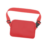 Maxbell Running Phone Pouch Crossbody Bag 19.5x14cm for Running Workout Nylon Fabric Red