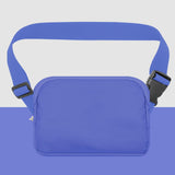 Maxbell Running Phone Pouch Crossbody Bag 19.5x14cm for Running Workout Nylon Fabric Blue