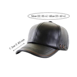 Maxbell Winter Warm Hat Cold Weather Men Sports Cap for Hiking Skateboard Motorcycle black