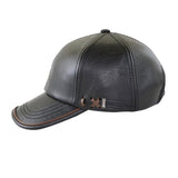 Maxbell Winter Warm Hat Cold Weather Men Sports Cap for Hiking Skateboard Motorcycle black