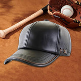 Maxbell Winter Warm Hat Cold Weather Men Sports Cap for Hiking Skateboard Motorcycle black