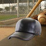 Maxbell Winter Warm Hat Cold Weather Men Sports Cap for Hiking Skateboard Motorcycle black