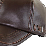 Maxbell Winter Warm Hat Cold Weather Men Sports Cap for Hiking Skateboard Motorcycle dark coffee