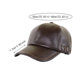 Maxbell Winter Warm Hat Cold Weather Men Sports Cap for Hiking Skateboard Motorcycle dark coffee