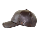 Maxbell Winter Warm Hat Cold Weather Men Sports Cap for Hiking Skateboard Motorcycle dark coffee