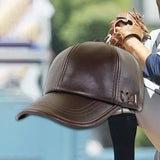 Maxbell Winter Warm Hat Cold Weather Men Sports Cap for Hiking Skateboard Motorcycle dark coffee