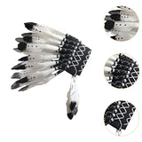 Maxbell Chief Indian Hat Artificial Feather Headdress for Carnival Stage Performance