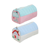 Maxbell Pencil Bag Lovely Zipper Multipurpose Pencil Case for Boys and Girls Present Pink