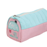 Maxbell Pencil Bag Lovely Zipper Multipurpose Pencil Case for Boys and Girls Present Pink