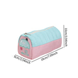 Maxbell Pencil Bag Lovely Zipper Multipurpose Pencil Case for Boys and Girls Present Pink