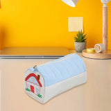 Maxbell Pencil Bag Lovely Zipper Multipurpose Pencil Case for Boys and Girls Present Blue White