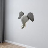 Maxbell 3D Animal Head Wall Decor Christmas Gift Dorm Stuffed Animal Head Wall Mount Elephant 31X39CM