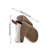 Maxbell 3D Animal Head Wall Decor Christmas Gift Dorm Stuffed Animal Head Wall Mount Horse 22X24CM