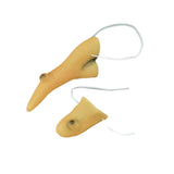 Maxbell Witch Fake Nose and Chin Cosplay Face Part for Halloween Carnival Stage Show