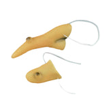 Maxbell Witch Fake Nose and Chin Cosplay Face Part for Halloween Carnival Stage Show
