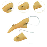Maxbell Witch Fake Nose and Chin Cosplay Face Part for Halloween Carnival Stage Show