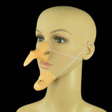 Maxbell Witch Fake Nose and Chin Cosplay Face Part for Halloween Carnival Stage Show