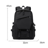 Maxbell Student Backpack Middle School Chic College Rucksack for School Daily Travel Blue