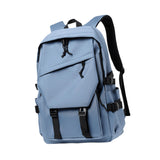 Maxbell Student Backpack Middle School Chic College Rucksack for School Daily Travel Blue