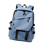 Maxbell Student Backpack Middle School Chic College Rucksack for School Daily Travel Blue