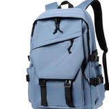 Maxbell Student Backpack Middle School Chic College Rucksack for School Daily Travel Blue