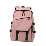 Maxbell Student Backpack Middle School Chic College Rucksack for School Daily Travel Pink