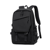 Maxbell Student Backpack Middle School Chic College Rucksack for School Daily Travel Black