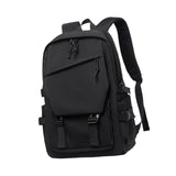 Maxbell Student Backpack Middle School Chic College Rucksack for School Daily Travel Black