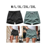 Maxbell Active Shorts Casual Beachwear Loose Fit Drawstring for Training Jogging Gym black M