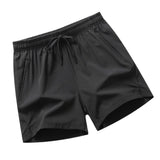 Maxbell Active Shorts Casual Beachwear Loose Fit Drawstring for Training Jogging Gym black XL