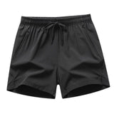 Maxbell Active Shorts Casual Beachwear Loose Fit Drawstring for Training Jogging Gym black XL