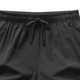 Maxbell Active Shorts Casual Beachwear Loose Fit Drawstring for Training Jogging Gym black 2XL