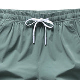 Maxbell Active Shorts Casual Beachwear Loose Fit Drawstring for Training Jogging Gym green L